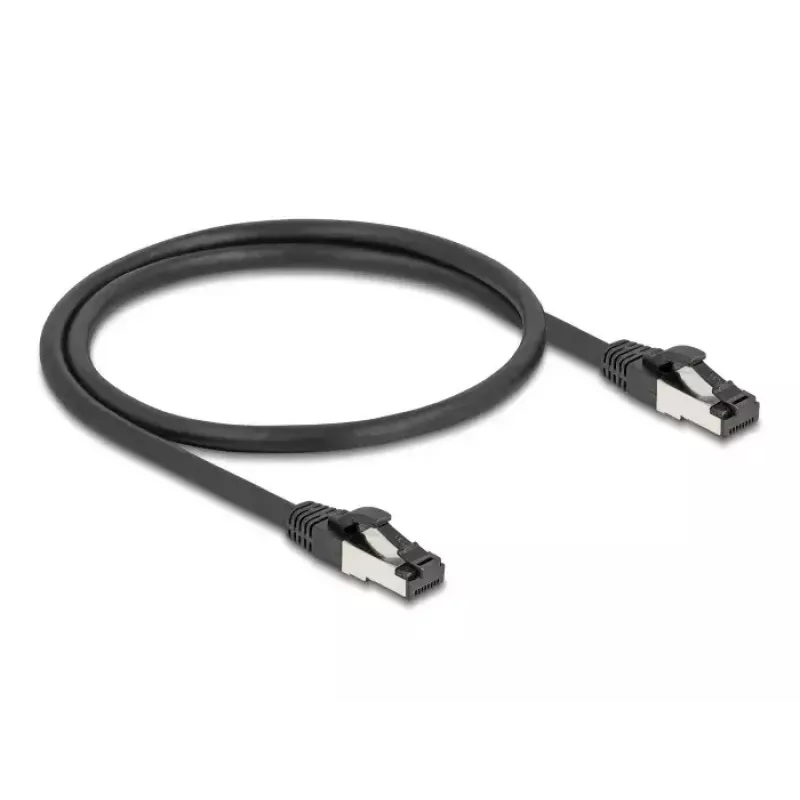 Networking cable DeLOCK 80570 RJ-45 Cat8.1 0.5 m Black