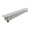 Cable management panel DELOCK 67278 — steel housing, grey, 1 pc