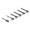 Power cable DELOCK 90122, 0.762 m, DC connectors 5.5×2.1 mm ↔ 5×5.5×2.1 mm, 48 V 5 A