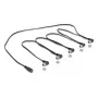 Power cable DELOCK 90122, 0.762 m, DC connectors 5.5×2.1 mm ↔ 5×5.5×2.1 mm, 48 V 5 A