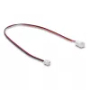 Cable extension DELOCK 90762 for computer cooling system, PVC sleeve, Ø 1.3 mm, black/red/white