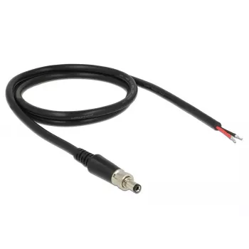 Power Cable DeLOCK 89908 Black 0.95 m