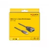 DeLOCK Adapter USB 2.0 Type-A to Serial RS-232 D-Sub 9 pin male 3m
