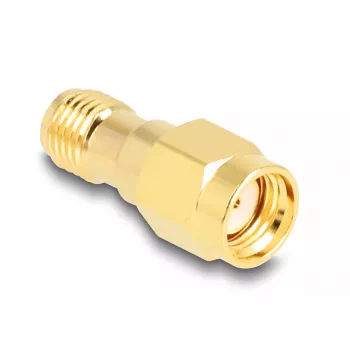 DeLOCK Adapter RP-SMA male to SMA female HBI59-1 Connector type SMA Diameter 8 mm