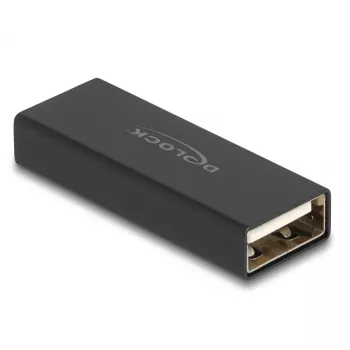 DeLOCK Adapter Gender Changer USB 2.0 Type-A female to female metal