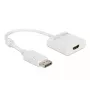 Adapter DisplayPort 1.2 male to HDMI female 4K DeLOCK 63586