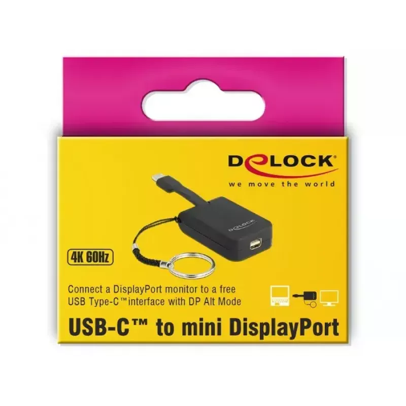 Video Cable Adapter DeLOCK 63939 USB Type-C to mini DisplayPort 0.03 m