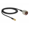Coaxial Cable DeLOCK 88940 2m RP-SMA Black