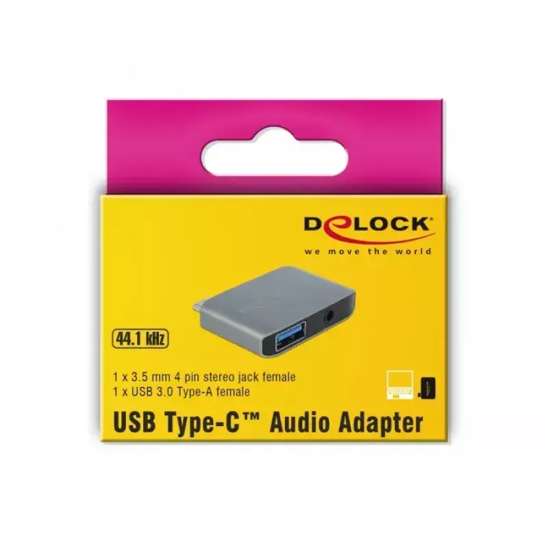 Laptop Dock DeLOCK 63965 Anthracite