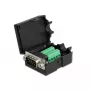 Wire connector DeLOCK 66264 Sub-D 9 10 pin terminal block Black