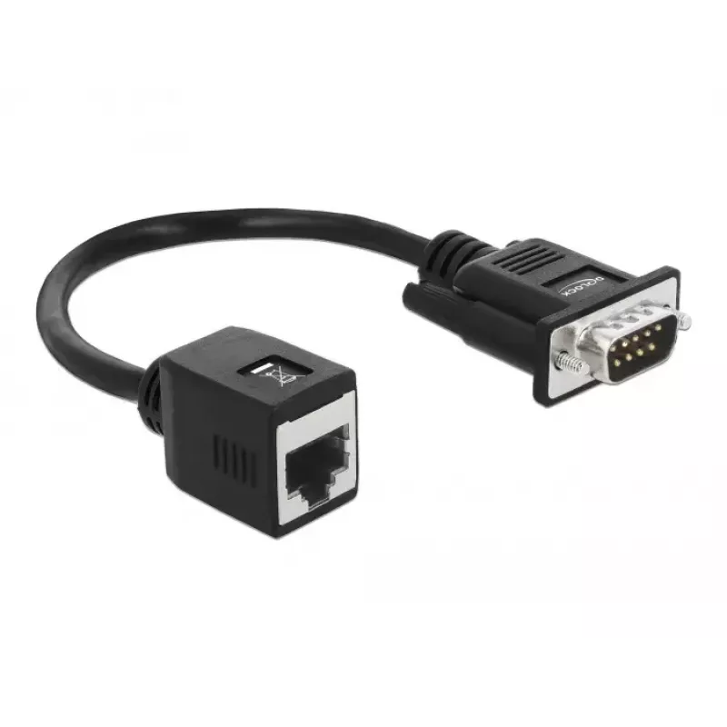 SAS Cable DeLOCK 63999 0.2m Black