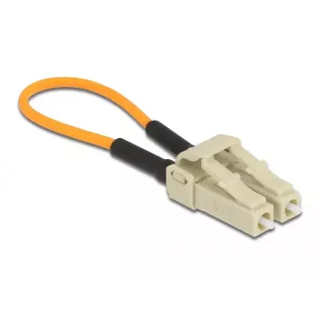 Optical Fiber Loopback Adapter DeLOCK 86930 LC OM2 Multi-mode Beige