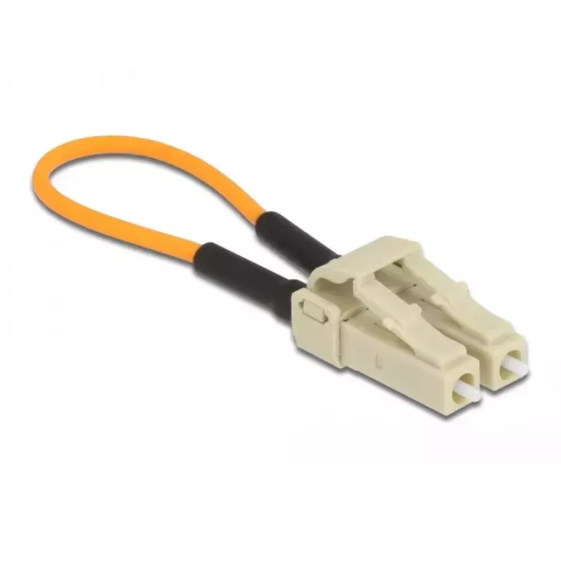 Optical Fiber Loopback Adapter DeLOCK 86930 LC OM2 Multi-mode Beige