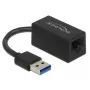 Adapter SuperSpeed USB DeLOCK USB 3.2 Gen 1 Type-A to Gigabit LAN