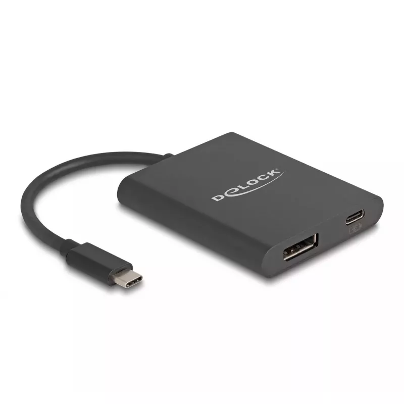 DeLOCK USB Type-C Adapter to DisplayPort 8K HDR Power Delivery 60W