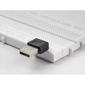 DeLOCK Adapter USB 2.0 Type-A male to 4 pin 90° angled
