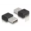 DeLOCK Adapter USB 2.0 Type-A male to 4 pin 90° angled