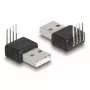 DeLOCK Adapter USB 2.0 Type-A male to 4 pin 90° angled