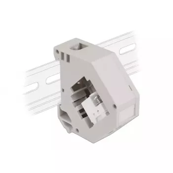Keystone module DELOCK 87159, grey/white, female connector, terminal connector, 60.1×59.4×21.6 mm