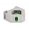 Keystone module DELOCK 87165 — SC to SC adapter, green/grey/white, 60.1×59.4×21.6 mm