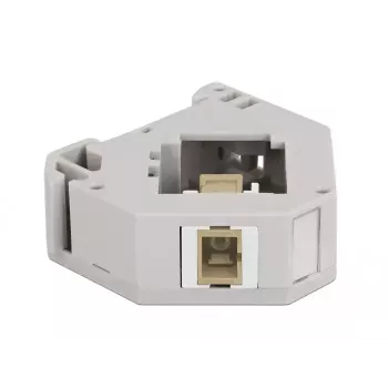 Keystone module DELOCK 87167 — SC to SC adapter, grey, 60.1×59.4×21.6 mm