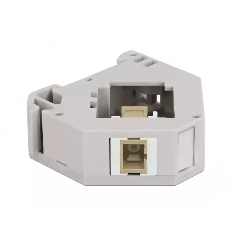 Keystone module DELOCK 87167 — SC to SC adapter, grey, 60.1×59.4×21.6 mm