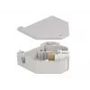 Keystone module DELOCK 87167 — SC to SC adapter, grey, 60.1×59.4×21.6 mm