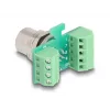DeLOCK M12 Transfer Module Adapter 8 pin A-coded female to 9 pin terminal block