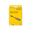 DeLOCK 66248 cable gender changer RJ-45 USB C Grey 0.09m