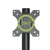 Techly ICA-LCD 401 monitor mount / stand 81.3 cm (32 inch) Desk Black