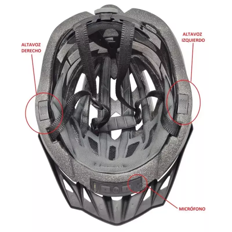 Half helmet Livall MT1 Neo Black Hard shell Gloss