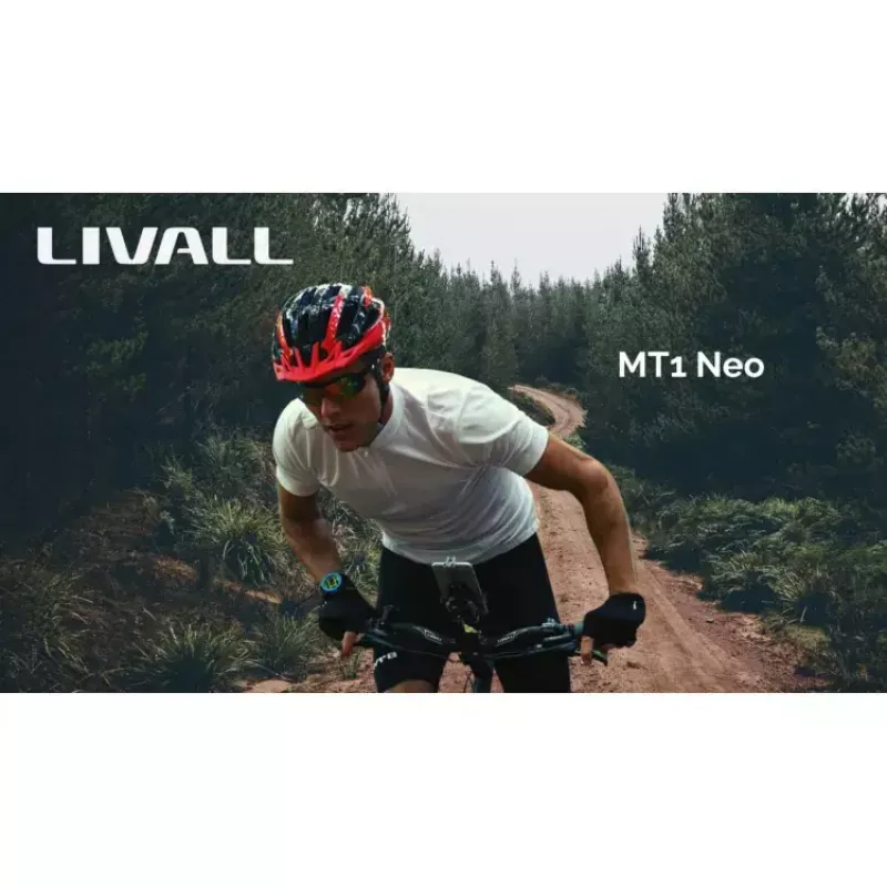 Half helmet Livall MT1 Neo Black Hard shell Gloss