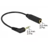 Audio Cable DeLOCK 0.175m 2.5mm/3.5mm