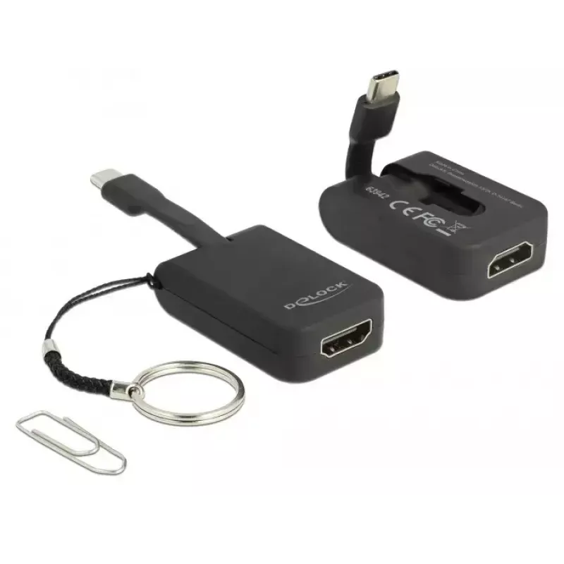 Video cable adapter DeLOCK 63942 USB Type-C to HDMI 0.03 m