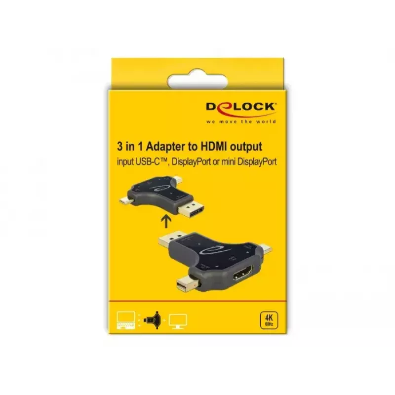 Cable Gender Changer HDMI-A DeLOCK 64060