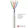 Techly ITP-C5F-305-RIS networking cable Grey 305 m Cat5e F/UTP (FTP)