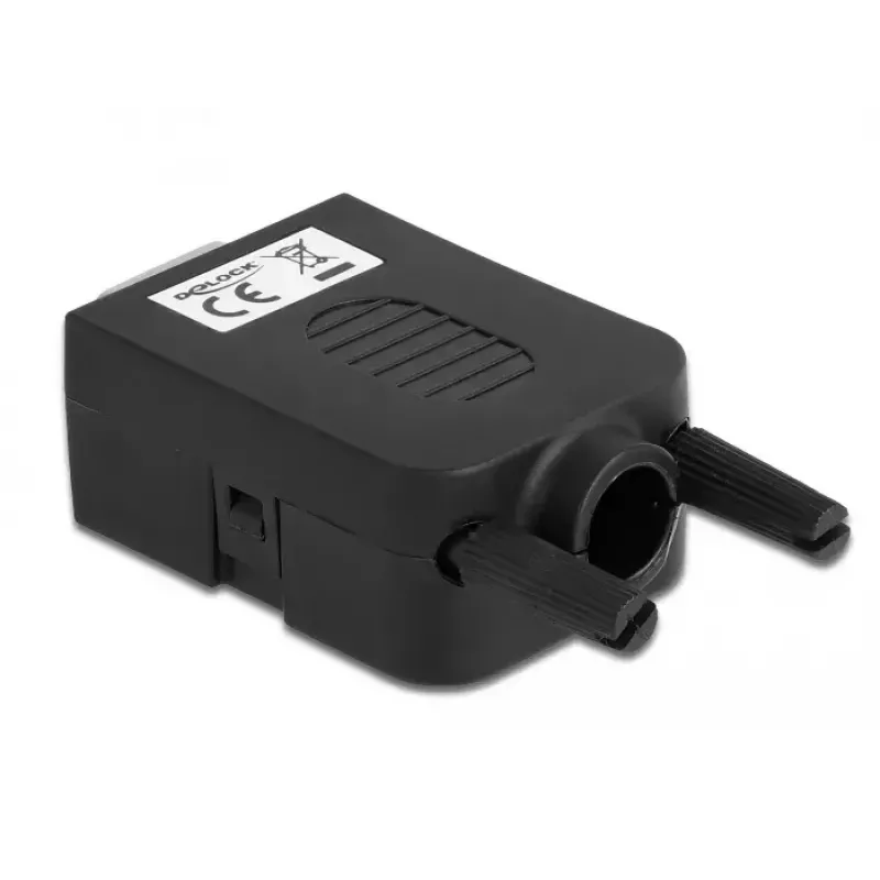 Wire Connector DeLOCK 66258 VGA 15-pin 10 pin terminal block Black
