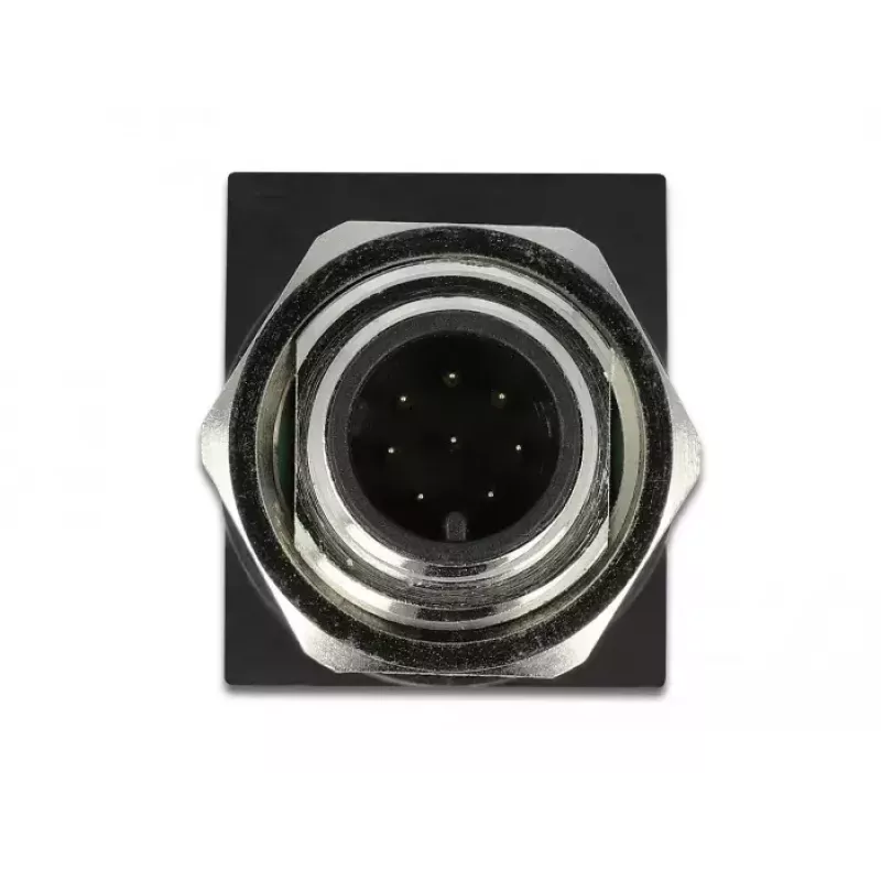 Cable Gender Changer DeLOCK 66315 M12 RJ45 Black