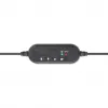 Manhattan Mono Over-Ear Headset (USB), Microphone Boom (padded), Retail Box Packaging, Adjustable Headband, In-Line Volume Control, Ear Cushion, USB-A for both sound and mic use, cable 1.5m, Three Year Warranty