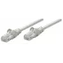 Intellinet Network Patch Cable, Cat6, 15m, Grey, CCA, U/UTP, PVC, RJ45, Gold Plated Contacts, Snagless, Booted, Lifetime Warranty