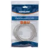 Intellinet Network Patch Cable, Cat6, 15m, Grey, CCA, U/UTP, PVC, RJ45, Gold Plated Contacts, Snagless, Booted, Lifetime Warranty