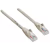 Intellinet Network Patch Cable, Cat6, 20m, Grey, CCA, U/UTP, PVC, RJ45, Gold Plated Contacts, Snagless, Booted, Lifetime Warranty
