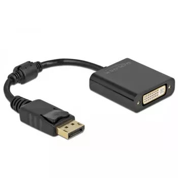 Adapter DisplayPort 1.1 male to DVI female Passive black DeLOCK 61008
