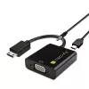 Techly Converter HDMI Mini C to VGA IDATA HDMI-VGA4, VGA (D-Sub), HDMI Type C (Mini), Male, Female, 1920 x 1080 pixels, 1080p, 720p, 480p