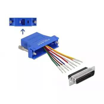 Assembly Kit D-Sub 25 pin male to RJ45 female DeLOCK 66648