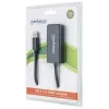 Manhattan USB-A to HDMI Adapter Cable, 60cm, Male to Female, 5 Gbps (USB 3.2 Gen1 aka USB 3.0), 2560x1440 @ 32-bit colour, Full HD video 1080p@16:9, Black, Blister