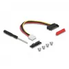 DeLOCK M.2 Key A+E to PCIe x1 NVMe Adapter angled 20 cm cable