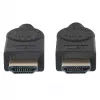 Manhattan HDMI 8K@60Hz Cable with Ethernet, 2m, Certified, Suitable for ALL 8K, 4K & 1080p/HD uses - when upgrading now or have it ready for when you need it, Male to Male, Black, 4K@120Hz, Lifetime Warranty, Ultra High Speed