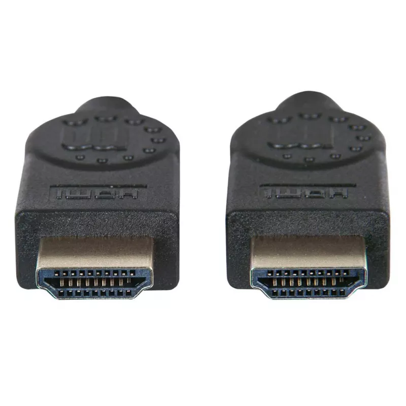 Manhattan HDMI 8K@60Hz Cable with Ethernet, 2m, Certified, Suitable for ALL 8K, 4K & 1080p/HD uses - when upgrading now or have it ready for when you need it, Male to Male, Black, 4K@120Hz, Lifetime Warranty, Ultra High Speed