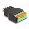 DeLOCK USB 3.2 Gen 1 Type-A female to Terminal Block Adapter 10 pin